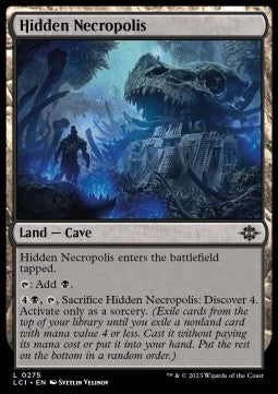 Hidden Necropolis LCI-275 Land Near Mint Englisch