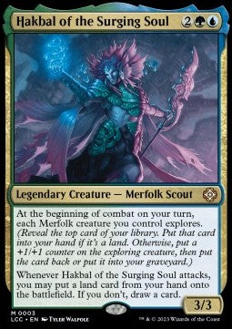 Hakbal of the Surging Soul LCC-3 Mythic Excellent Englisch Foil