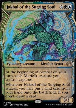Hakbal of the Surging Soul (V.1) XLCC-19 Mythic Poor Englisch
