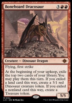 Knochenhort-Dracosaurus LCI-134 Mythic Near Mint Deutsch Foil
