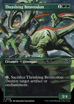 Thrashing Brontodon XLCI-329 Uncommon Near Mint Englisch