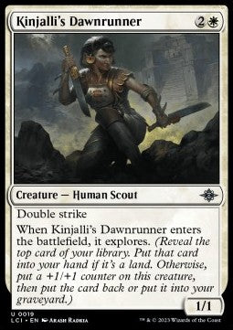 Kinjalli's Dawnrunner LCI-19 Uncommon Excellent Englisch
