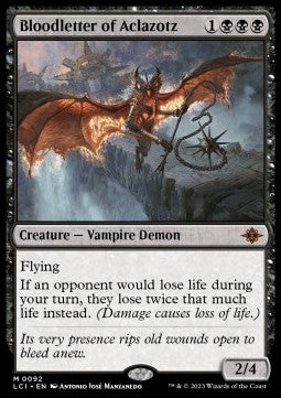 Bloodletter of Aclazotz LCI-92 Mythic Excellent Englisch Foil