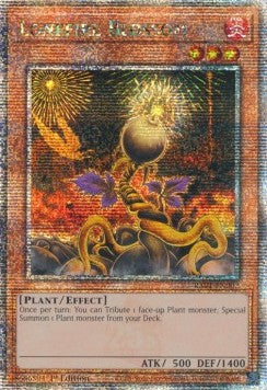 Einzelfeuerblüte (V.5) RA01-002 Quarter Century Secret Rare Near Mint Deutsch 1. Auflage