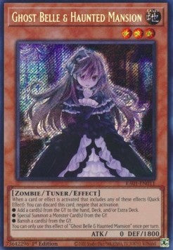 Geistermädchen & Spukhaus (V.3) RA01-011 Secret Rare Excellent Deutsch 1. Auflage