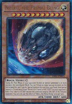 Nibiru, das Urwesen (V.7) RA01-015 Ultimate Rare Near Mint Deutsch 1. Auflage