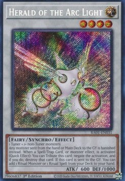 Herold des Bogenlichts (V.3) RA01-031 Secret Rare Excellent Deutsch 1. Auflage