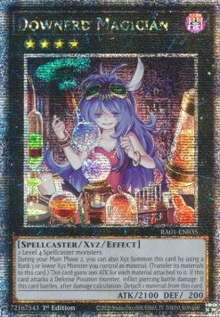 Betäubende Magierin (V.5) RA01-035 Quarter Century Secret Rare Near Mint Deutsch 1. Auflage