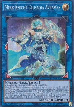 Mekk-Ritter Crusadia Avramax (V.1) RA01-044 Super Rare Poor Deutsch 1. Auflage