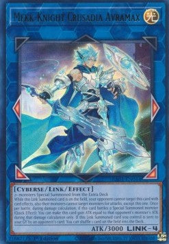 Mekk-Ritter Crusadia Avramax (V.2) RA01-044 Ultra Rare Poor Deutsch 1. Auflage