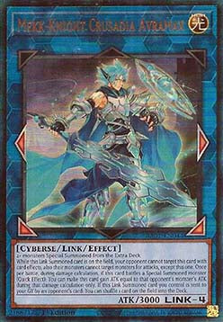 Mekk-Ritter Crusadia Avramax (V.7) RA01-044 Ultimate Rare Near Mint Deutsch 1. Auflage