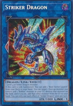 Schlägerdrache (V.3) RA01-046 Secret Rare Excellent Deutsch 1. Auflage