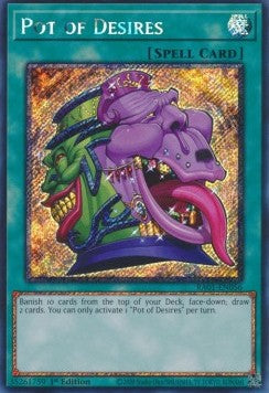 Topf der Begierden (V.4) RA01-056 Platinum Secret Rare Near Mint Deutsch 1. Auflage