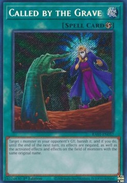 Vom Grab gerufen RA01-DE057 Secret Rare Near Mint Deutsch 1. Auflage