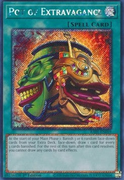 Topf der Extravaganz RA01-DE059 Platinum Secret Rare Near Mint Deutsch 1. Auflage