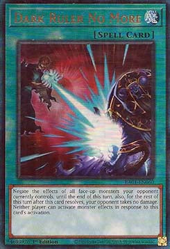 Kein Dunkler Herrscher mehr (V.7) RA01-060 Ultimate Rare Excellent Deutsch 1. Auflage