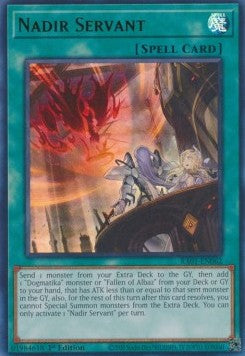 Nadir-Diener (V.2) RA01-062 Ultra Rare Good Deutsch 1. Auflage