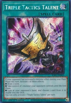 Talent der drei Taktiken (V.4) RA01-063 Platinum Secret Rare Near Mint Deutsch 1. Auflage