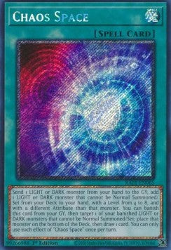 Chaos-Raum (V.4) RA01-065 Platinum Secret Rare Near Mint Deutsch 1. Auflage
