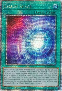 Chaos-Raum (V.5) RA01-065 Quarter Century Secret Rare Excellent Deutsch 1. Auflage