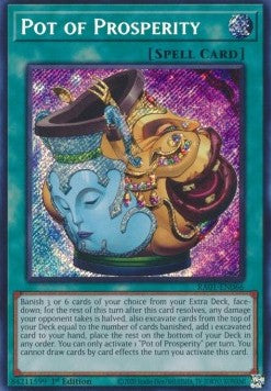 Topf des Wohlstands (V.3) RA01-066 Secret Rare Excellent Deutsch 1. Auflage