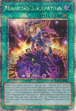 Rettung des Magiers RA01-DE068 Quarter Century Secret Rare Near Mint Deutsch 1. Auflage