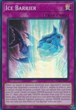 Eisbarriere (V.1) RA01-071 Super Rare Excellent Deutsch 1. Auflage