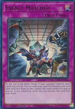 Ausgeglichener Zweikampf (V.2) RA01-074 Ultra Rare Near Mint Deutsch 1. Auflage