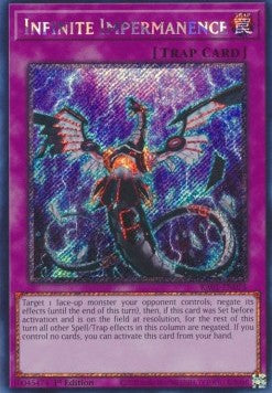 Unendliche Unbeständigkeit (V.4) RA01-075 Platinum Secret Rare Near Mint Deutsch 1. Auflage