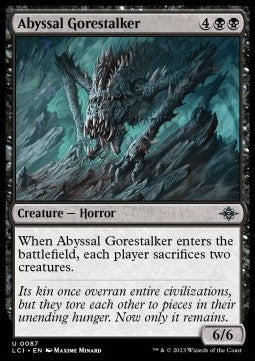 Abyssal Gorestalker LCI-87 Uncommon Excellent Englisch