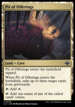 Pit of Offerings LCI-278 Uncommon Excellent Englisch