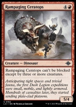 Rampaging Ceratops LCI-162 Uncommon Excellent Englisch