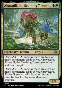 Akawalli, the Seething Tower LCI-220 Uncommon Excellent Englisch
