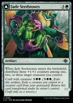 Jade Seedstones // Jadeheart Attendant LCI-195 Uncommon Excellent Englisch