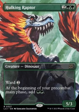 Hulking Raptor XLCI-327 Rare Good Englisch