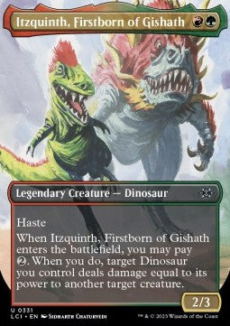 Itzquinth, Firstborn of Gishath XLCI-331 Uncommon Excellent Englisch Foil