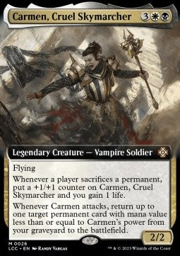 Carmen, Cruel Skymarcher XLCC-26 Mythic Good Englisch Foil