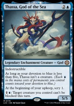 Thassa, God of the Sea LCC-176 Mythic Good Englisch