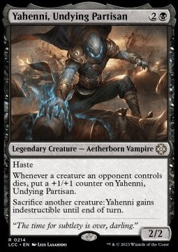 Yahenni, Undying Partisan LCC-214 Rare EX Englisch