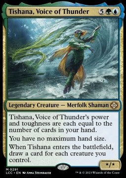 Tishana, Stimme des Donners LCC-291 Mythic Near Mint Deutsch