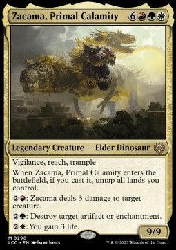 Zacama, Primal Calamity LCC-296 Mythic Near Mint Englisch