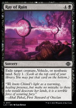 Ray of Ruin LCI-117 Common Near Mint Englisch
