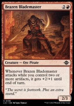 Brazen Blademaster LCI-136 Common Near Mint Englisch