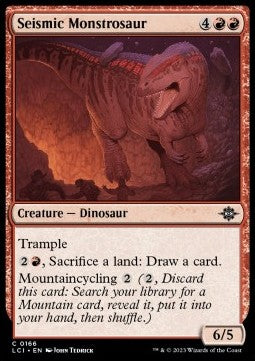 Seismic Monstrosaur LCI-166 Common Near Mint Englisch