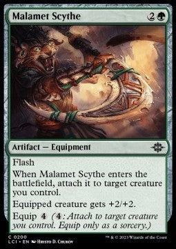 Malamet Scythe LCI-200 Common Excellent Englisch Foil