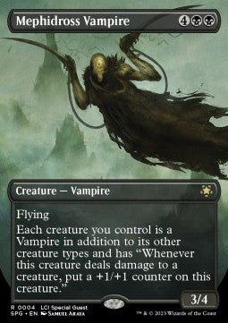 Mephidross-Vampir SPG-4 Rare Near Mint Deutsch