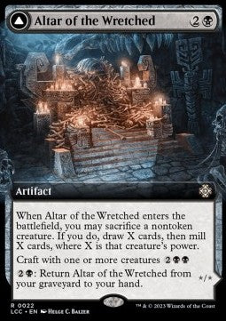 Altar of the Wretched // Wretched Bonemass XLCC-22 Rare Near Mint Deutsch