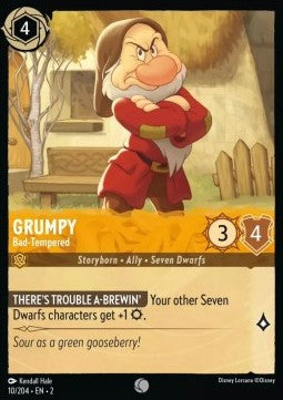 Grumpy - Bad-Tempered 2ROF-10 Common Excellent Englisch Foil