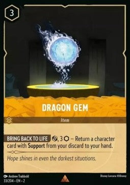 Dragon Gem 2ROF-33 Rare Near Mint Englisch