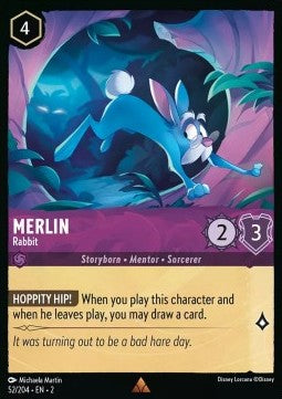 Merlin - Hase 2ROF-52 Rare Near Mint Deutsch Foil